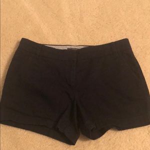 J. Crew navy Chino shorts size 8